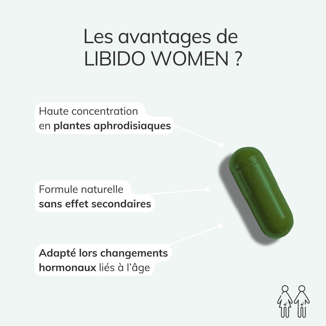 Stimulant sexuel pour femme- Libido woman