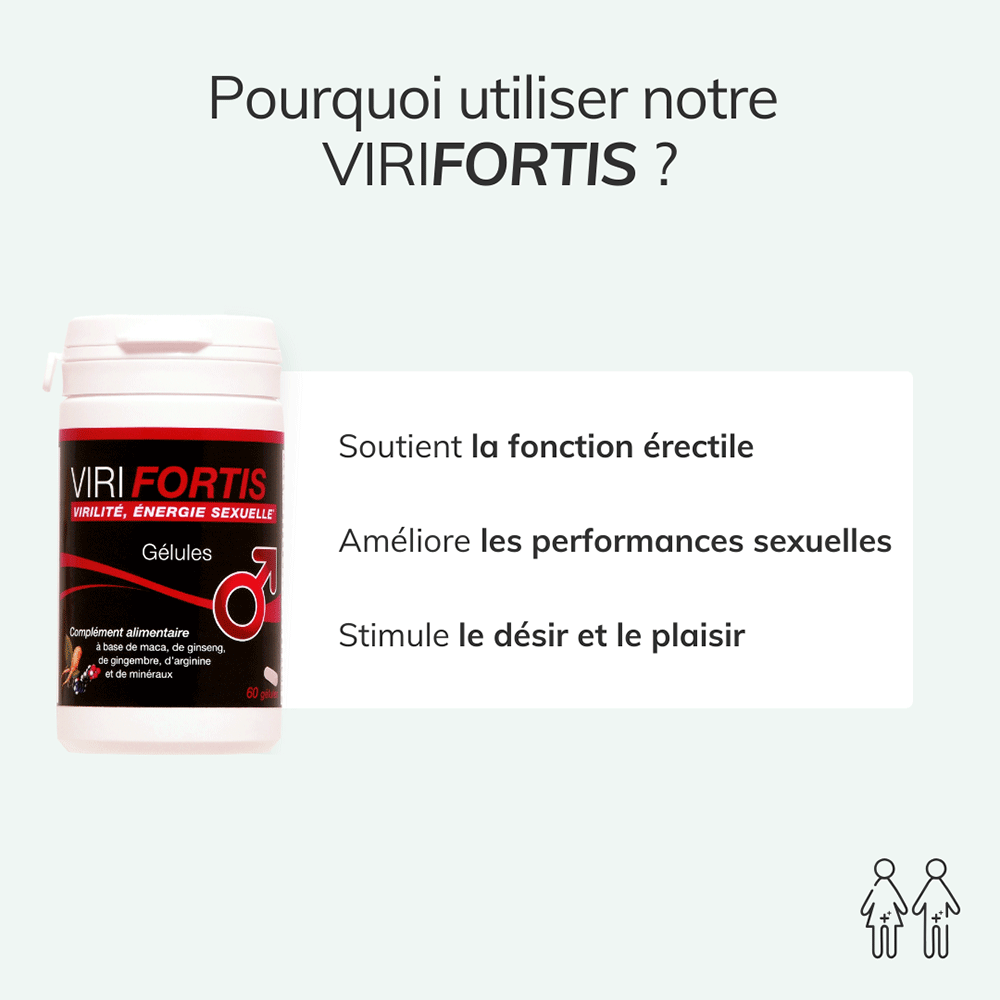 Aphrodisiaque naturel Virifortis - Natur'édéa