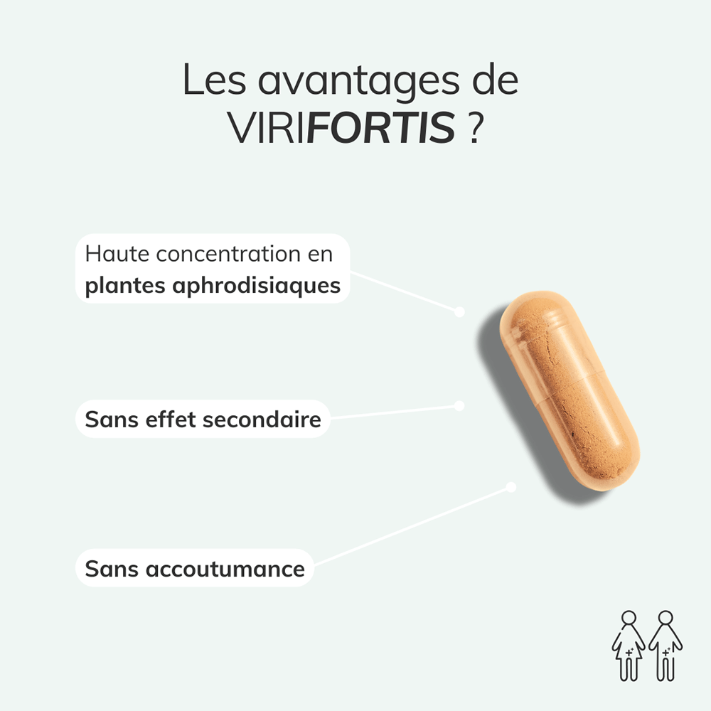Aphrodisiaque naturel Virifortis - Natur'édéa