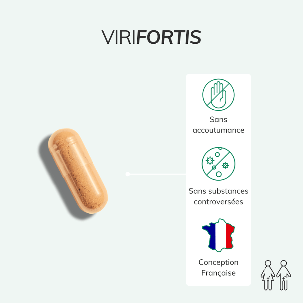 Aphrodisiaque naturel Virifortis - Natur'édéa