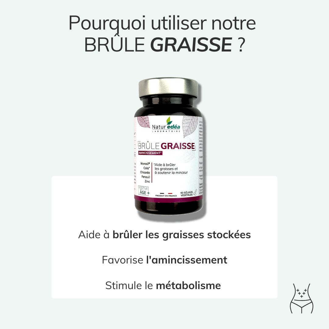 Complément alimentaire naturel brûle graisse Morosil®