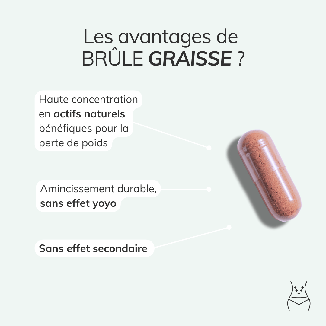 Complément alimentaire naturel brûle graisse Morosil®