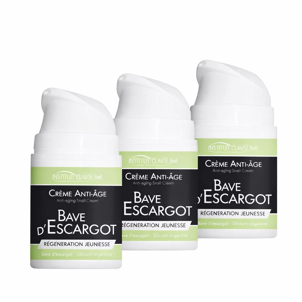 Crème anti-âge bave d’escargot