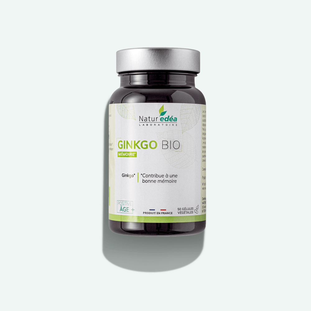 Ginkgo Biloba Bio – Mémoire et concentration