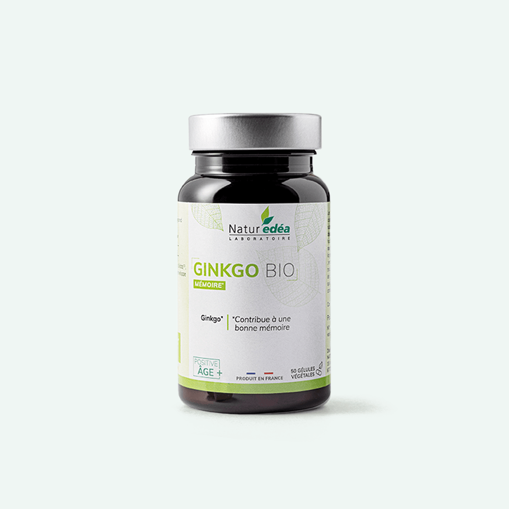 Ginkgo Biloba Bio – Mémoire et concentration