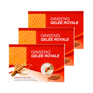 Complément alimentaire naturel vitalité - Ginseng gelée royale
