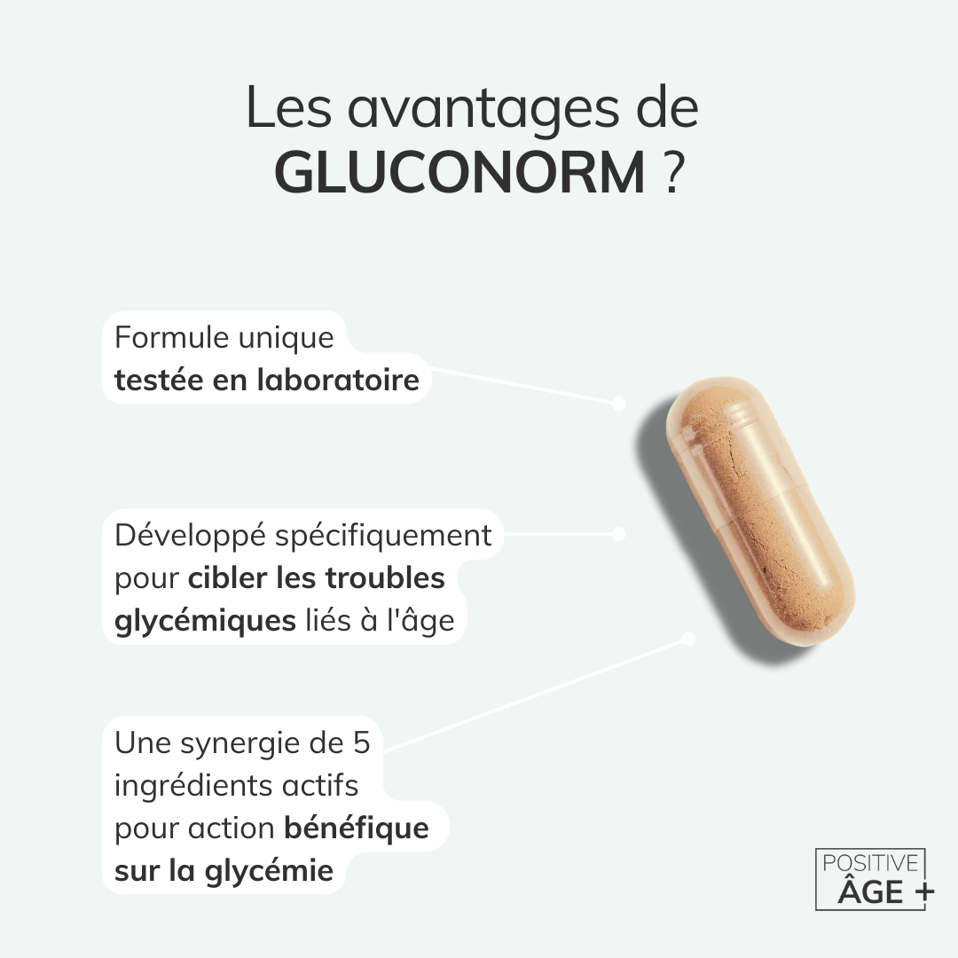 Complément naturel à la cannelle pour réguler la glycémie - Gluconorm