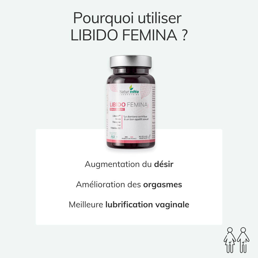 Libido femme -  Stimulant sexuel pour le bien-être intime