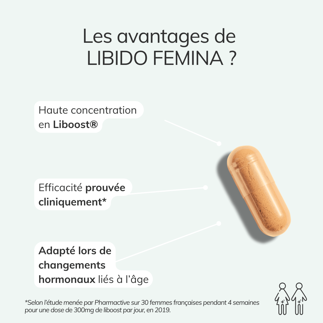 Libido femme -  Stimulant sexuel pour le bien-être intime