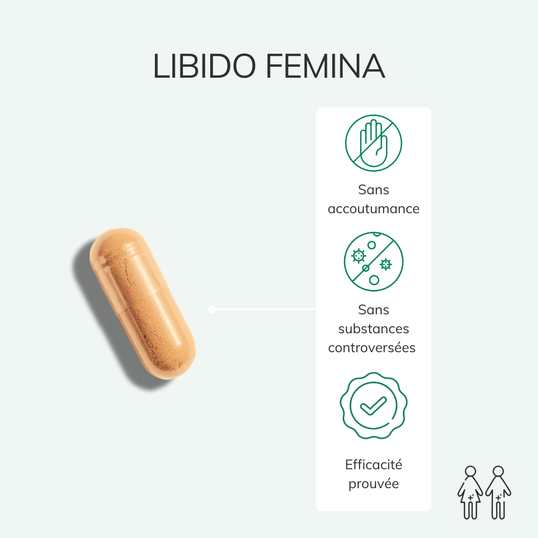 Libido femme -  Stimulant sexuel pour le bien-être intime