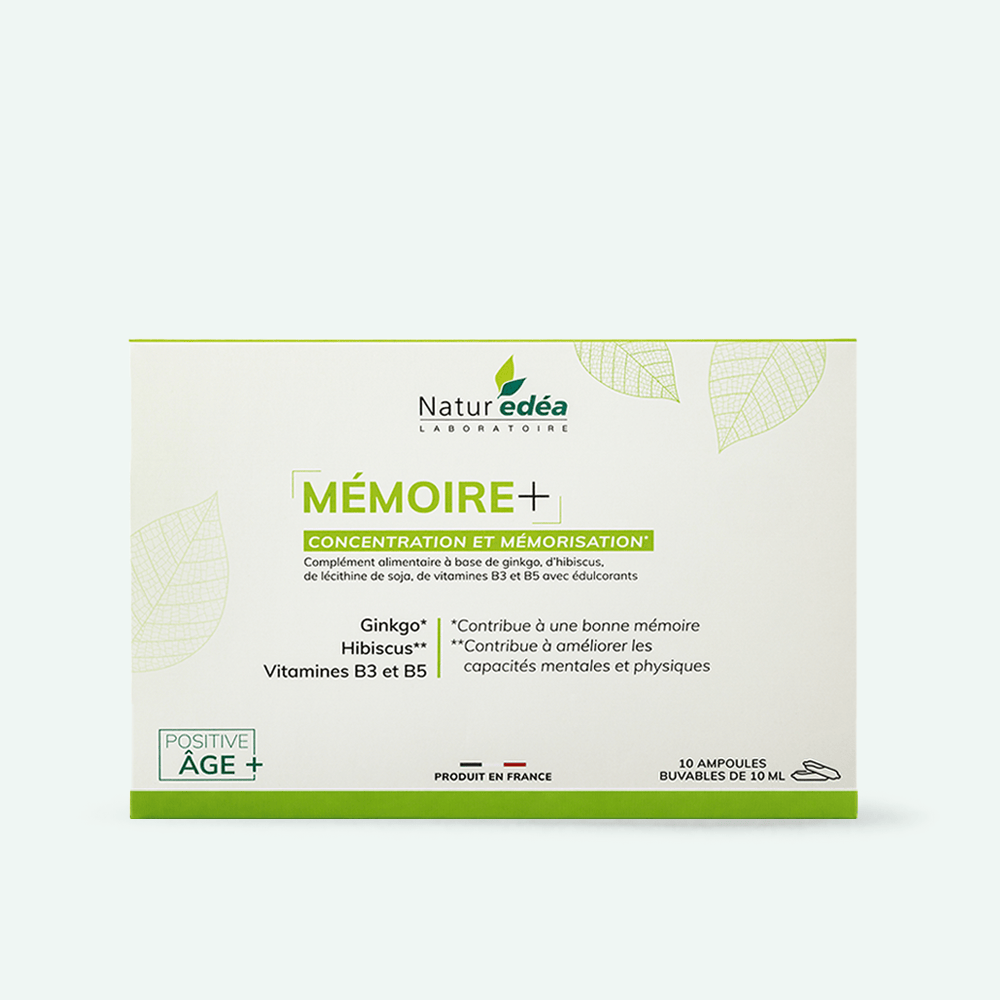 Complément alimentaire mémoire et concentration  : Mémoire +