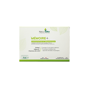 Complément alimentaire mémoire et concentration  : Mémoire +