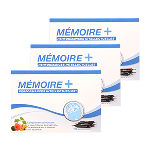 Complément alimentaire naturel mémoire et concentration - Mémoire +