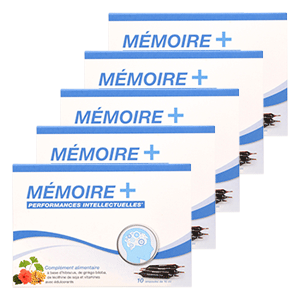 Complément alimentaire naturel mémoire et concentration - Mémoire +