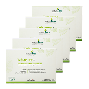 Complément alimentaire mémoire et concentration  : Mémoire +