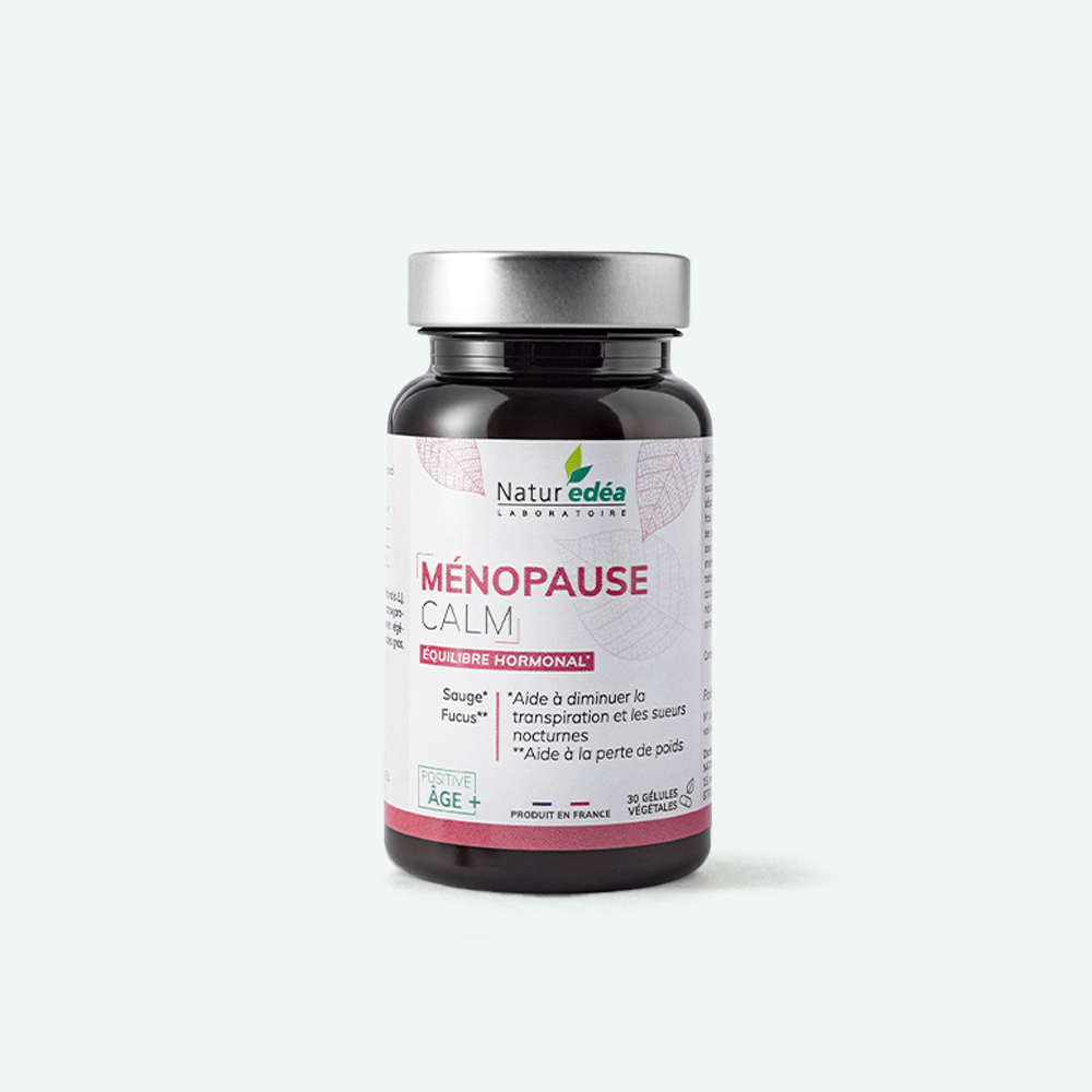 Complément alimentaire ménopause sans hormones - Ménopause'calm
