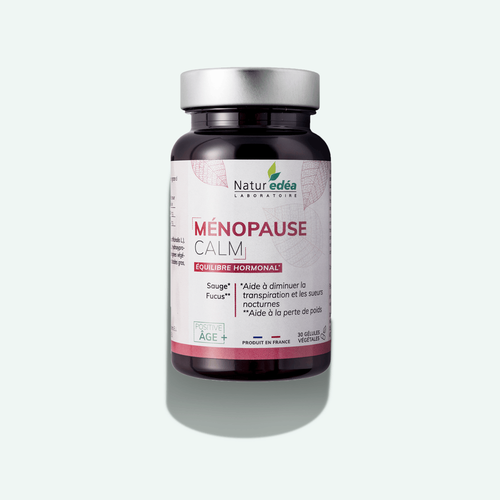 Complément alimentaire ménopause sans hormones : Ménopause'calm