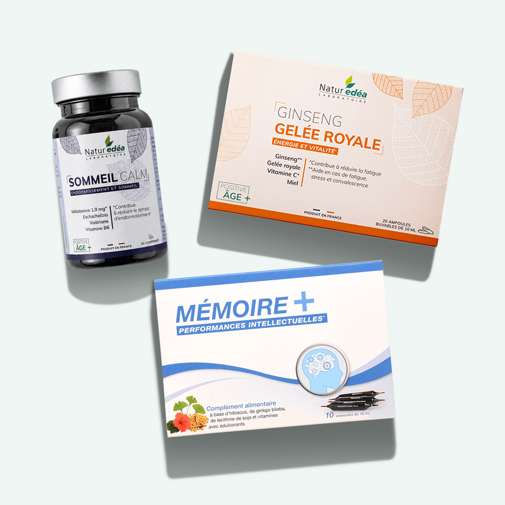 Pack vitalité - Énergie, mémoire et sommeil