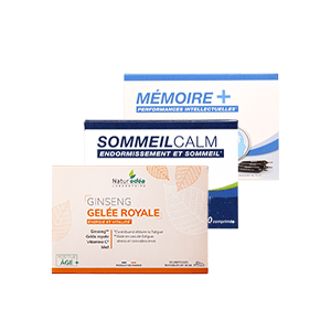 Pack vitalité - Énergie, mémoire et sommeil