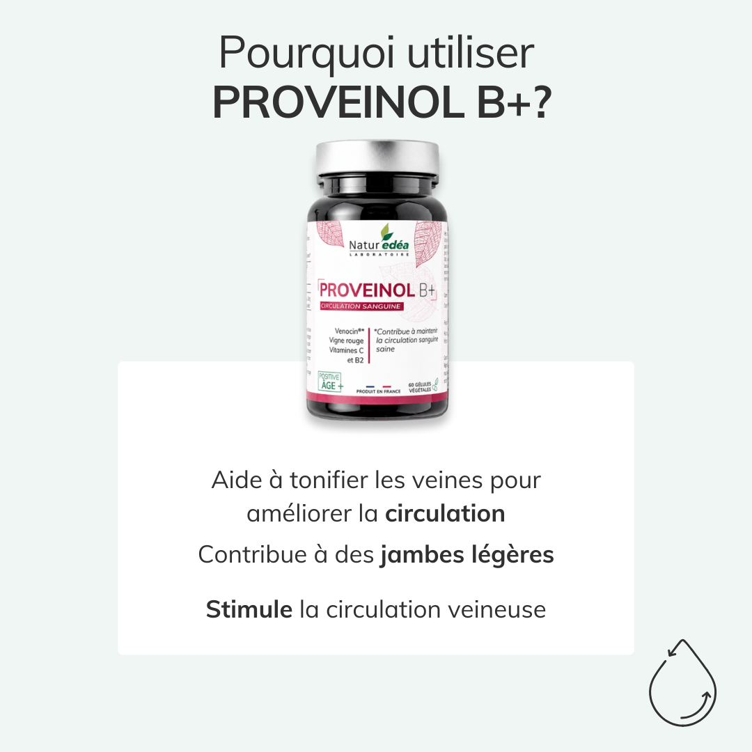 Formule naturelle jambes légères - Proveinol B+