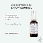 Spray sommeil réduit le temps d’endormissement 
