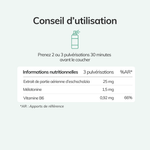 Spray sommeil facile utilisation