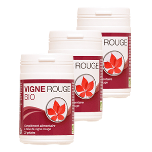 Complément alimentaire naturel système veineux - Vigne Rouge Bio