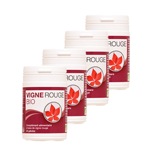 Complément alimentaire naturel système veineux - Vigne Rouge Bio