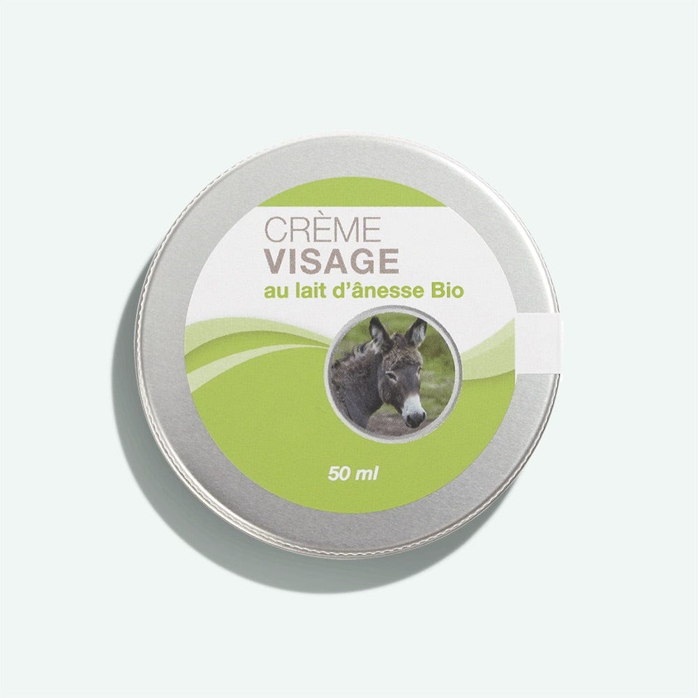 Crème visage au lait d’ânesse BIO